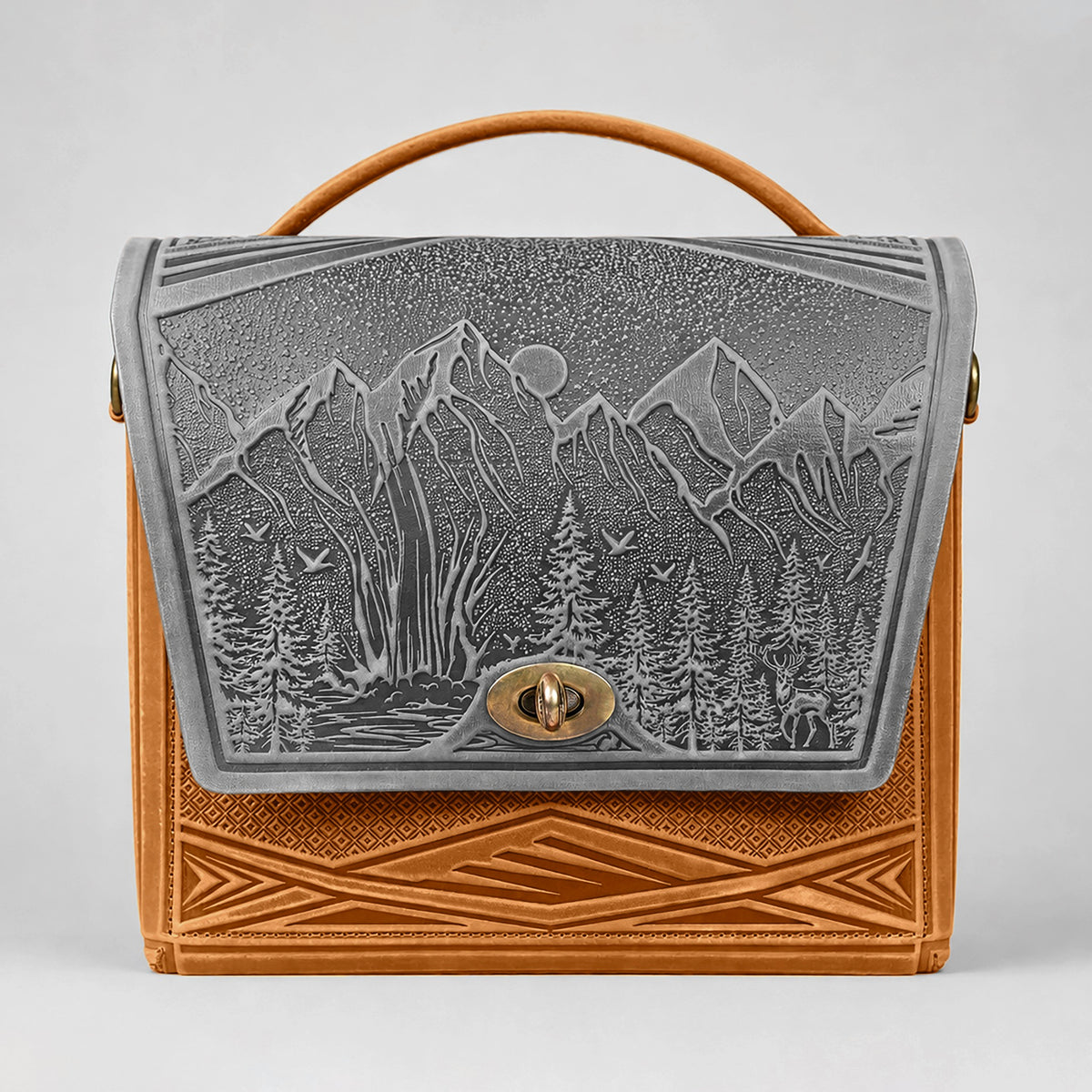 MONTIA grey / cognac