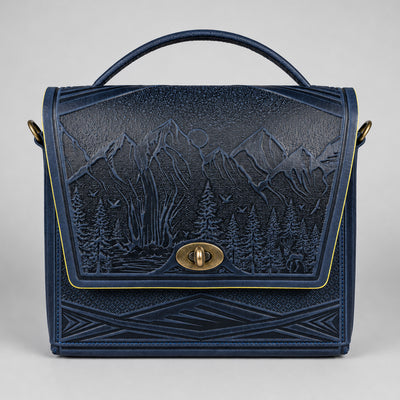 MONTIA navy / marigold halo