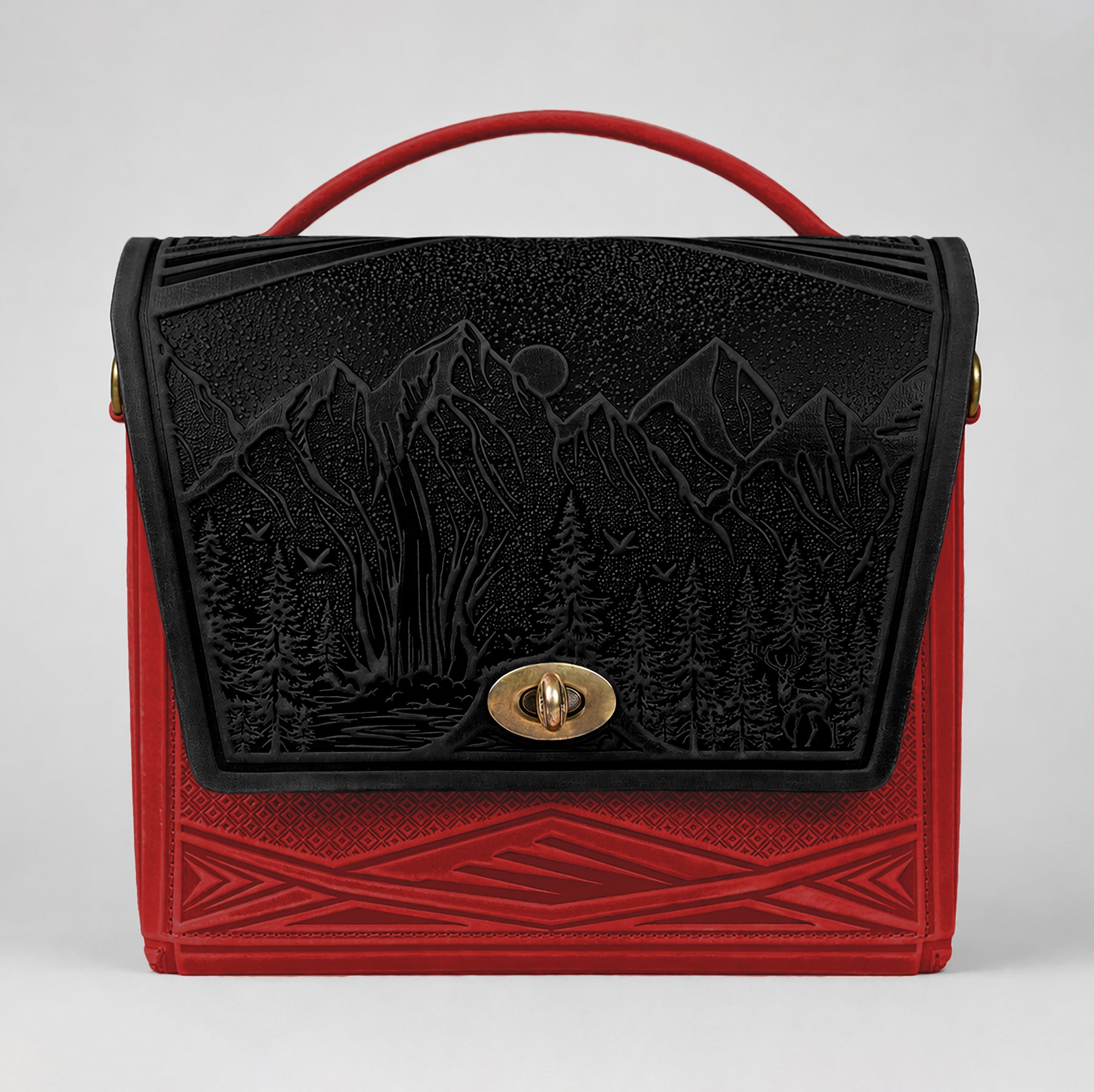 MONTIA noir / scarlet