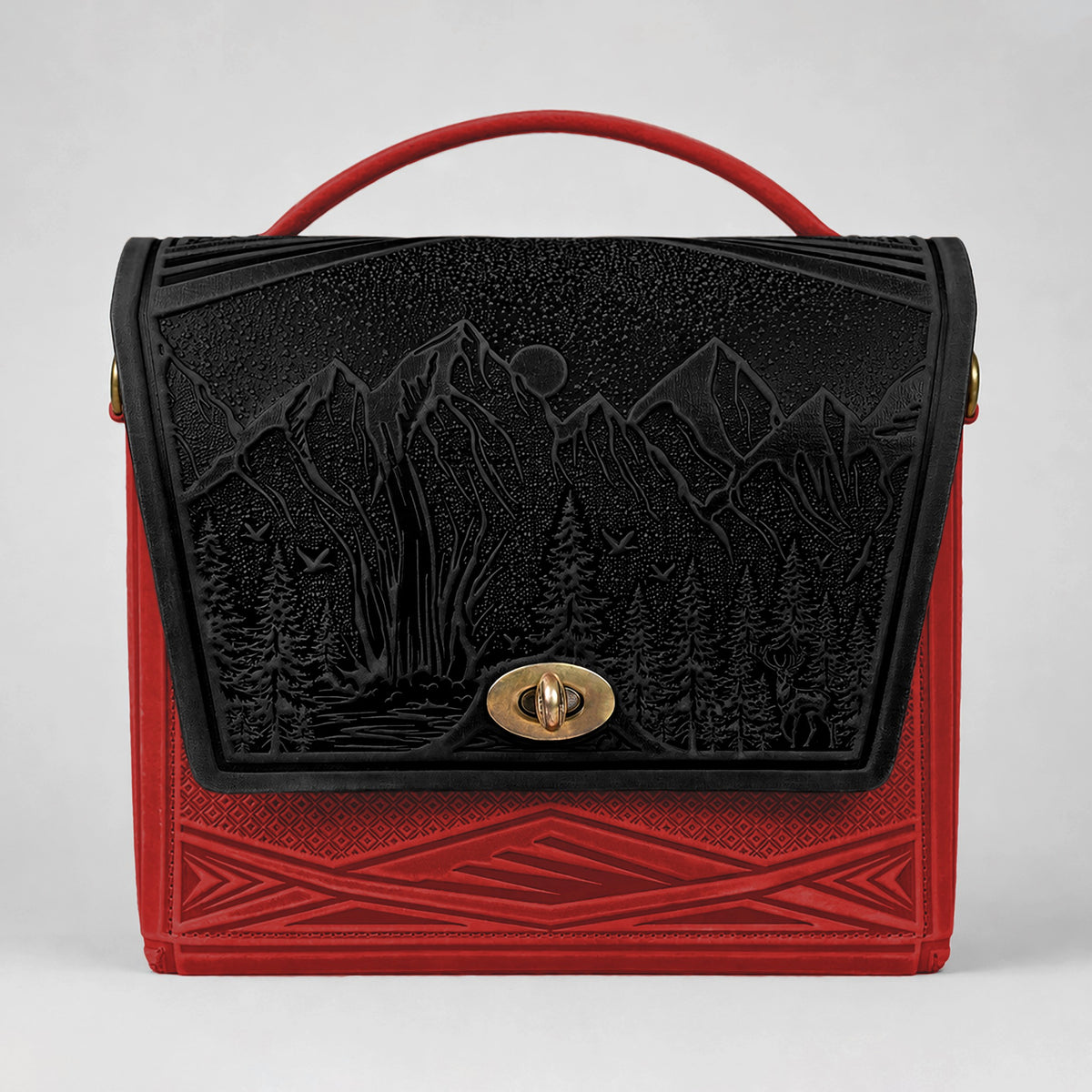 MONTIA noir / scarlet