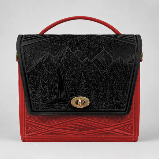 MONTIA noir / scarlet