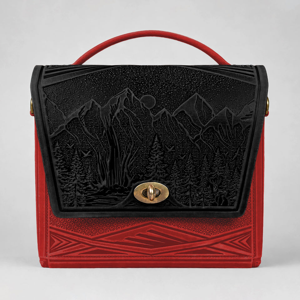 MONTIA noir / scarlet