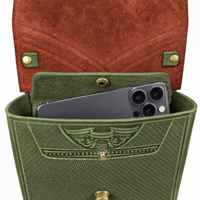 MONTIA russet / olive