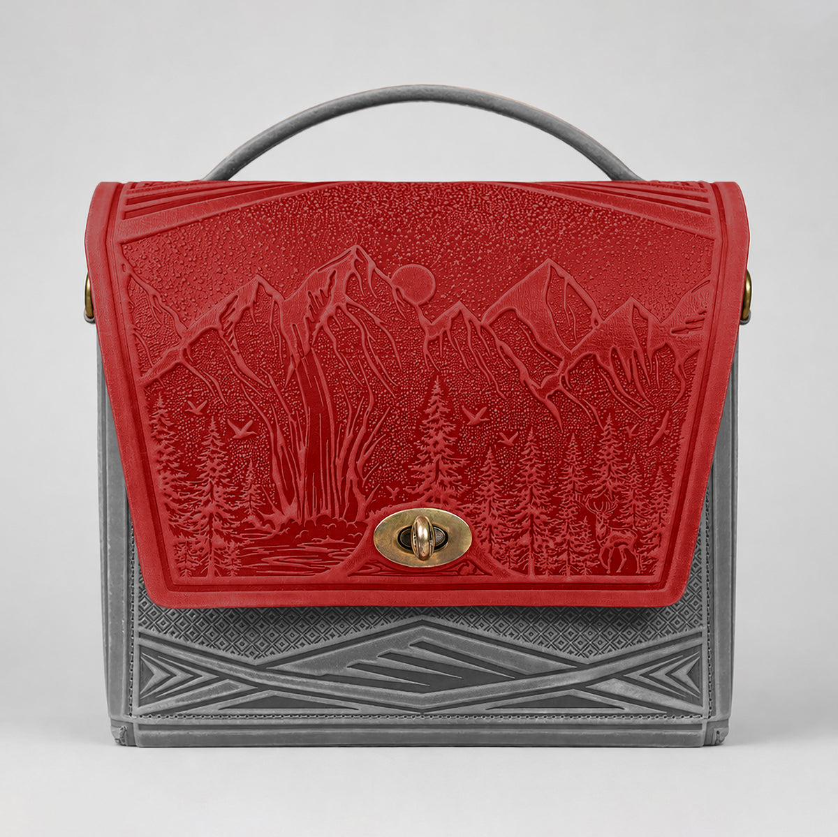 MONTIA scarlet / grey