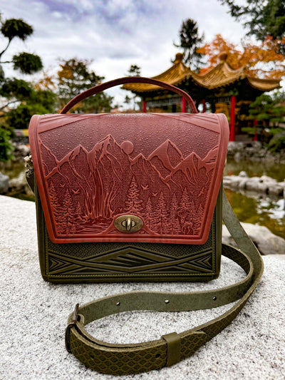 MONTIA russet / olive
