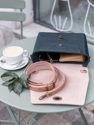 MONTIA beige/ dark green