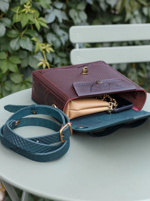 MONTIA dark green /burgundy