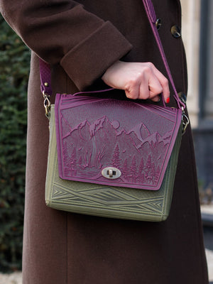 MONTIA purple/olive
