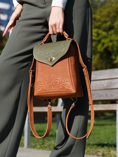 ORCHIDEA olive / russet