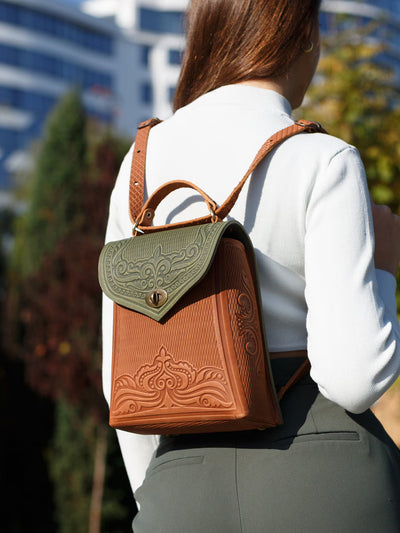 ORCHIDEA olive / russet