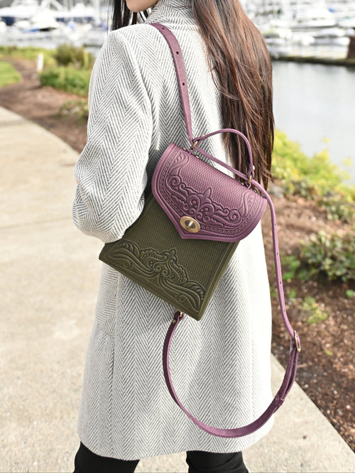 ORCHIDEA mulberry / olive