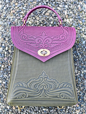 ORCHIDEA purple/olive
