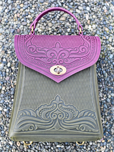 ORCHIDEA mulberry / olive