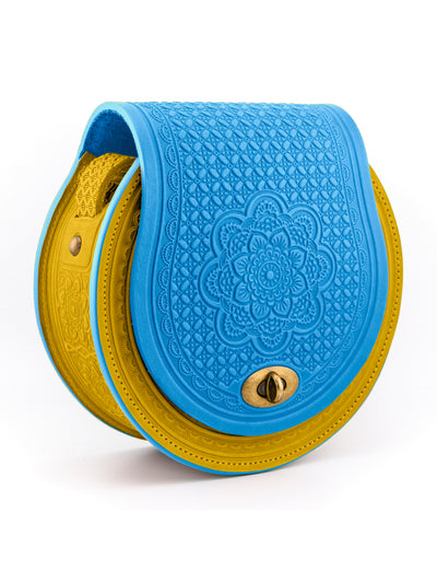 SAKURA sky blue / marigold