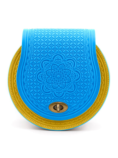 SAKURA sky blue / marigold