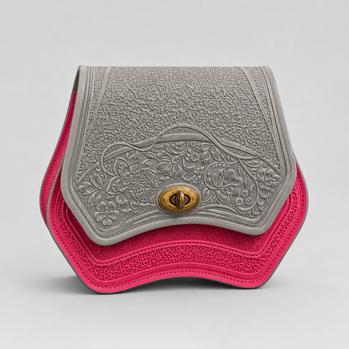 TULIPA grey / fuchsia