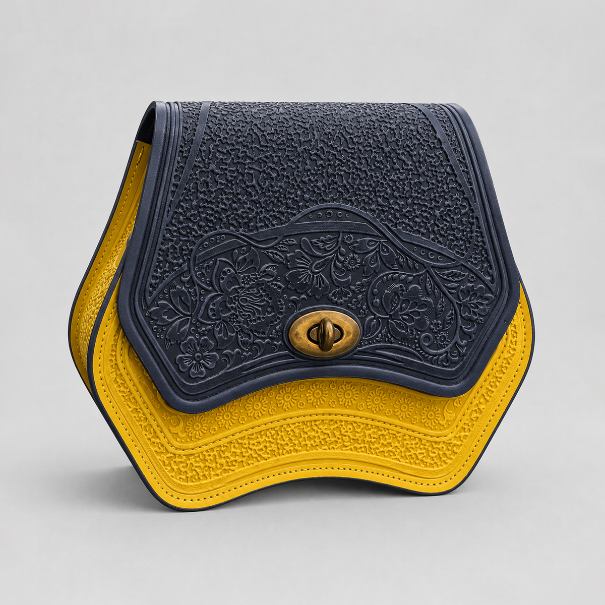 TULIPA navy / marigold