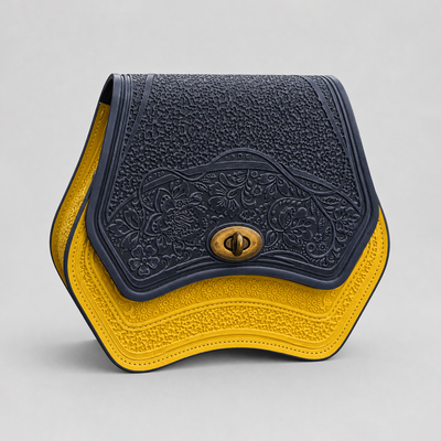 TULIPA navy / marigold